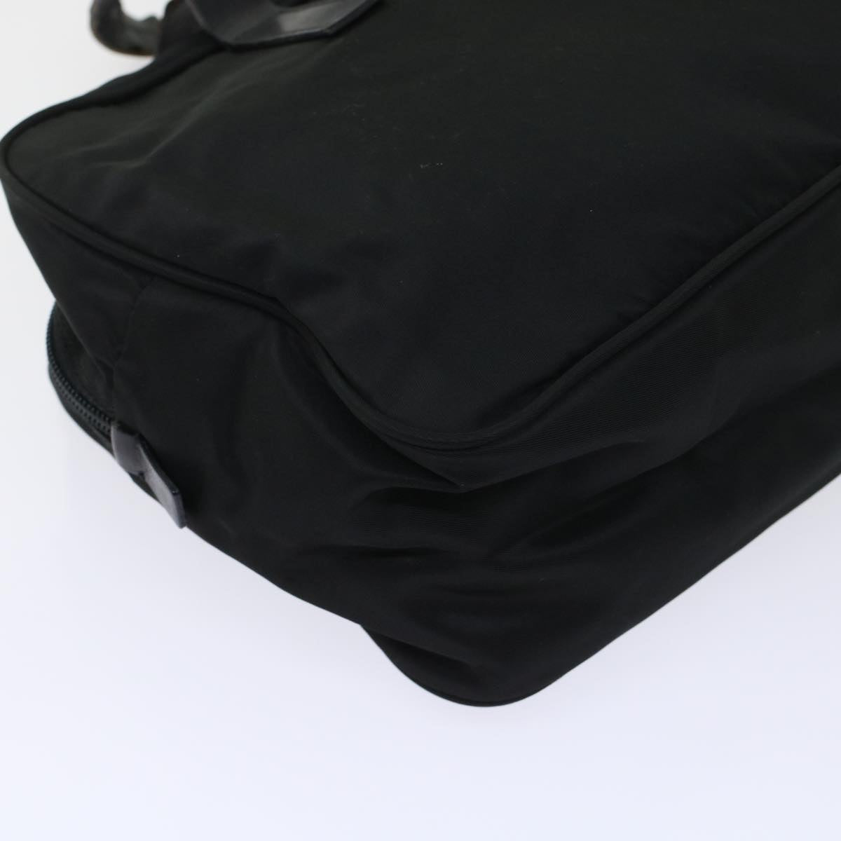 PRADA Hand Bag Nylon Black  45963