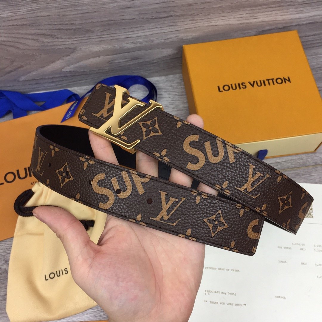 Leather Belt Louis Vuitton