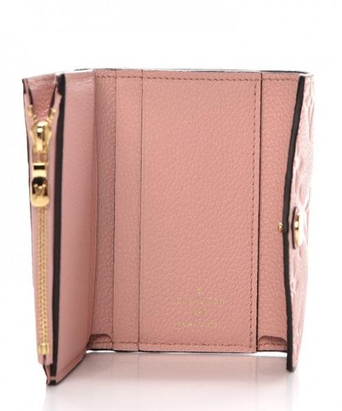 Louis Vuitton Zoé Wallet Monogram Empreinte Rose Poudre