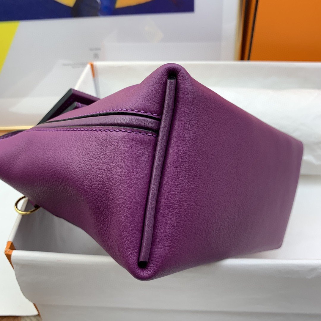 HM 24/24 Mini Evercolor Swift Purple For Women, Womenâ€™s Handbags, Shoulder Bag 8.2in/21cm