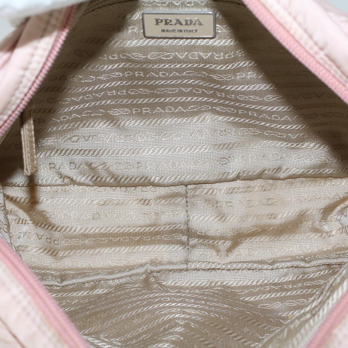 PRADA Shoulder Bag Nylon Pink  48006