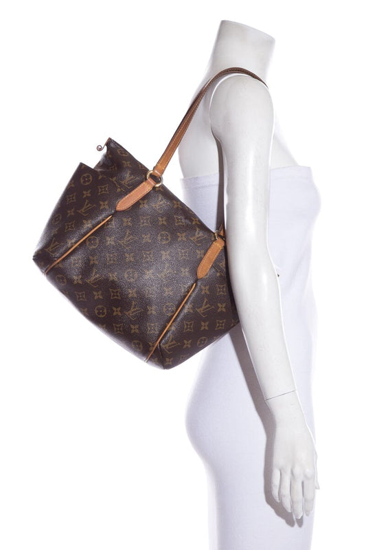 Louis Vuitton Totally MM Brown Monogram Shoulder Bag