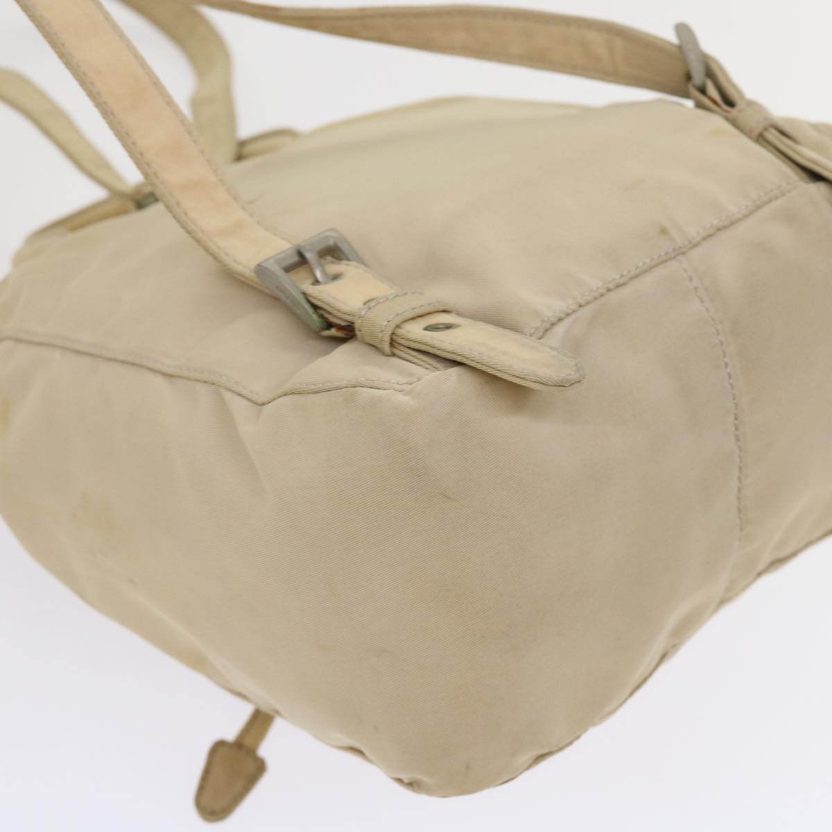 PRADA Backpack Nylon Beige  48226