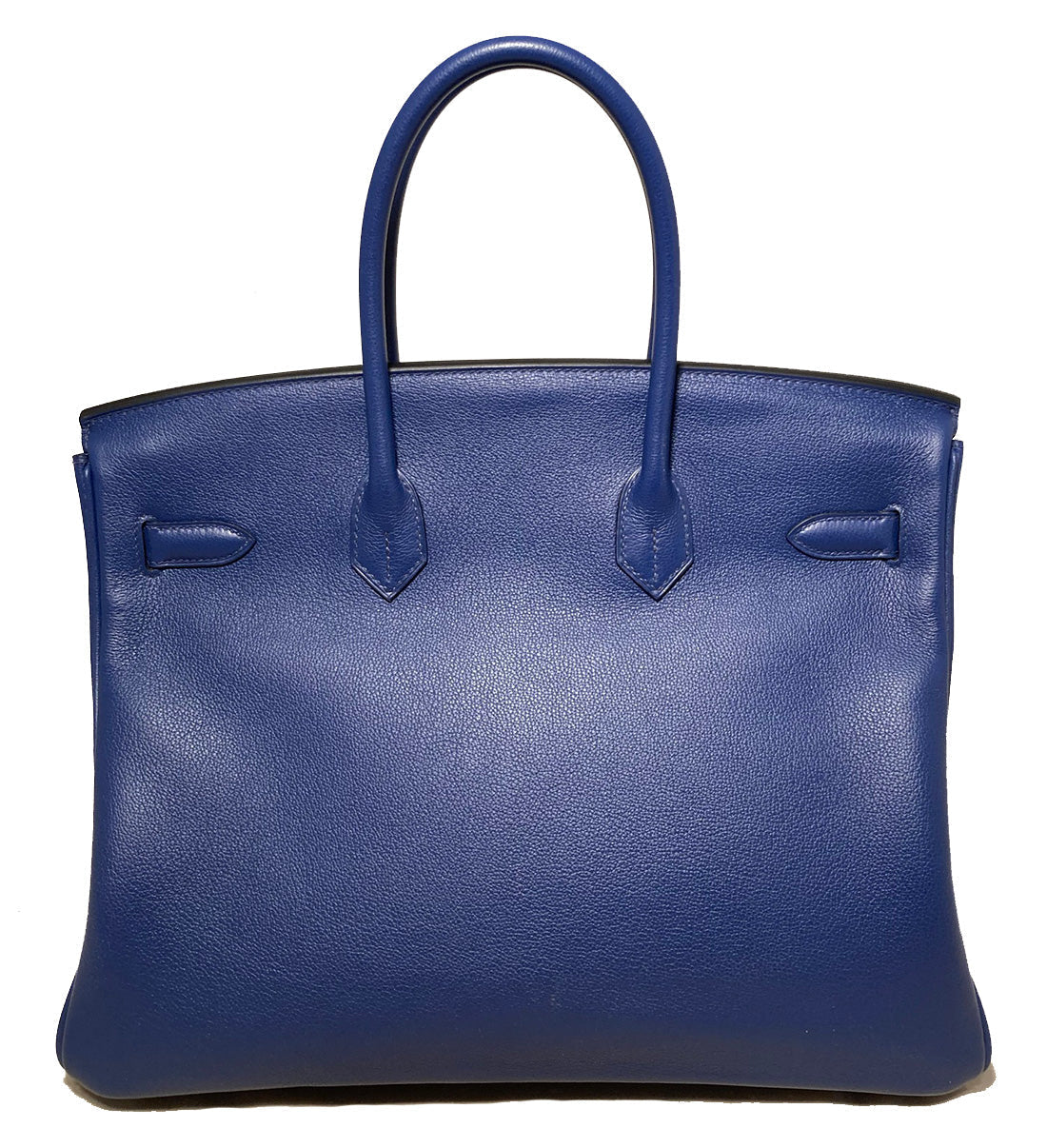 Rare Hermes Blue Sapphire Taurillon Novillo Sea Surf & Fun Birkin 35