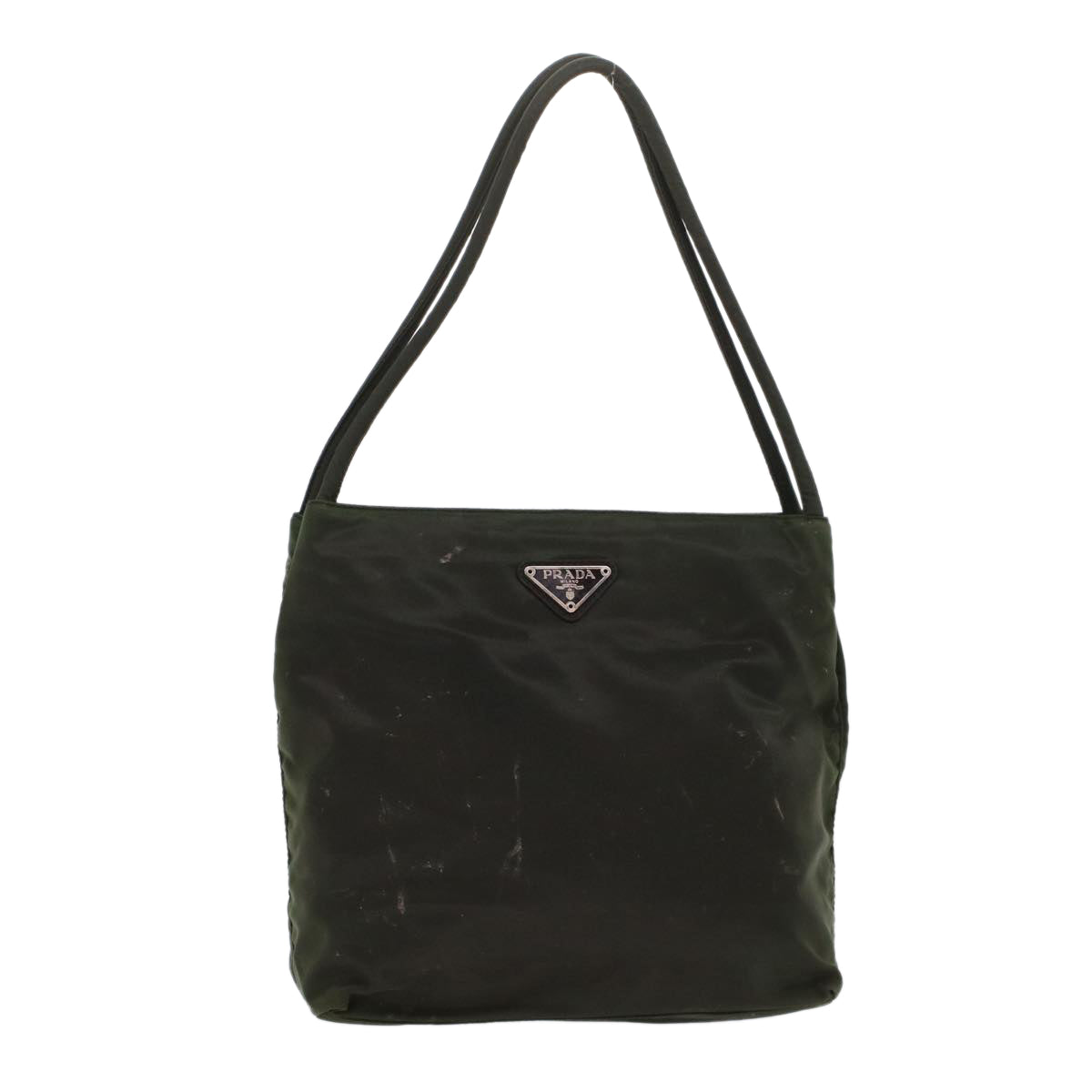 PRADA Tote Bag Nylon Green  49024