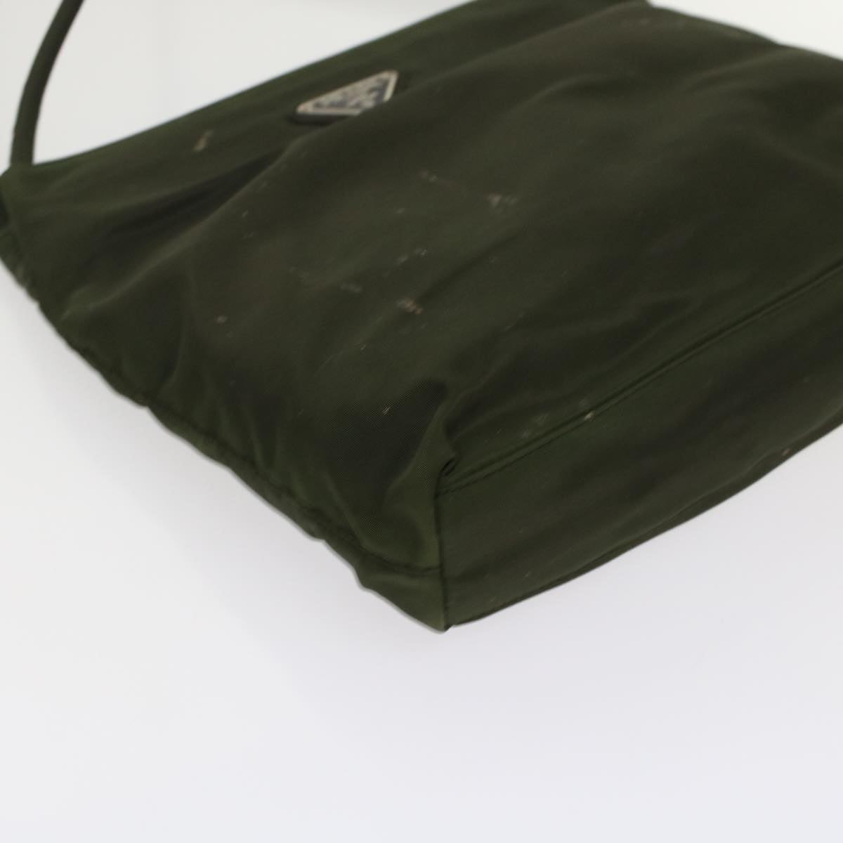 PRADA Tote Bag Nylon Green  49024