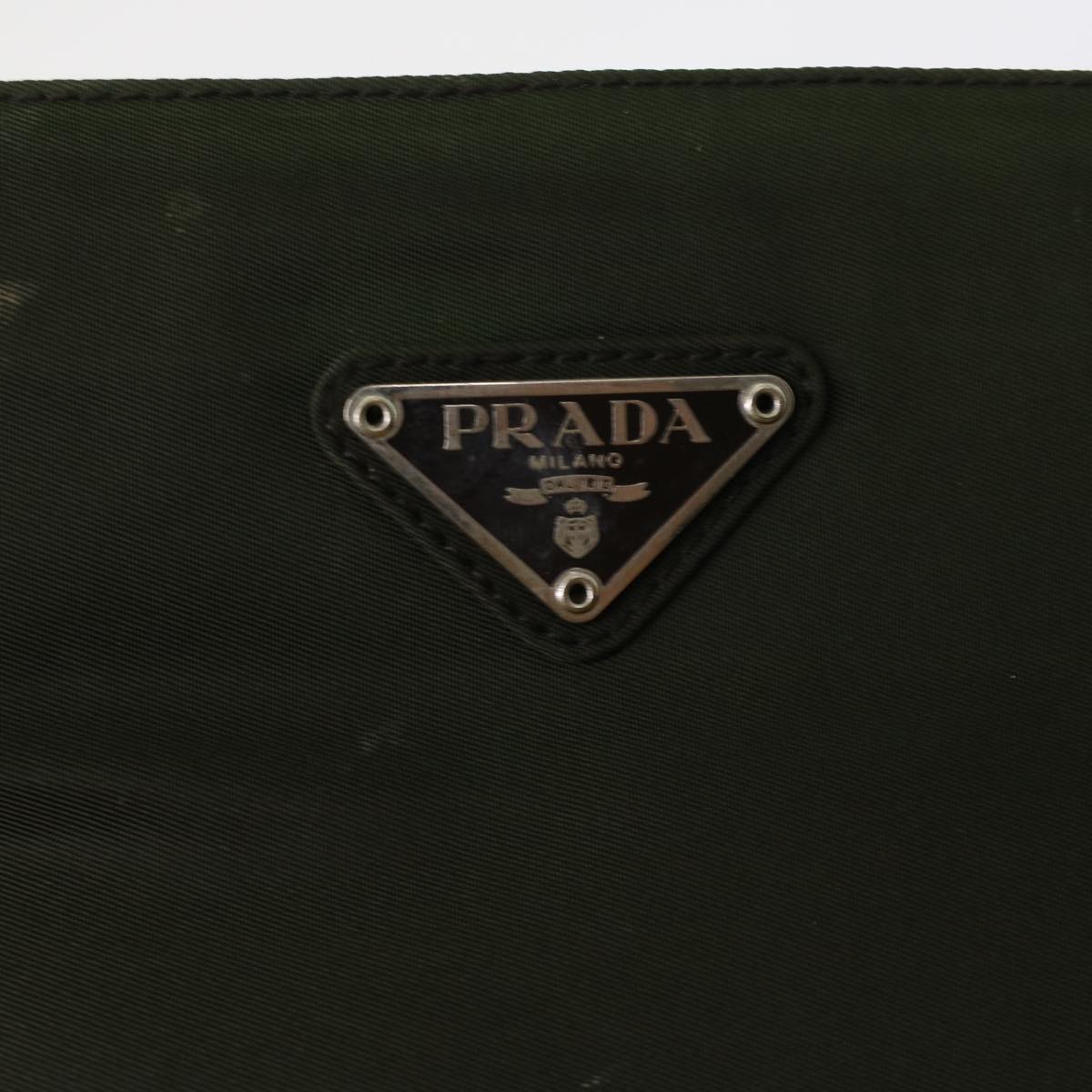 PRADA Tote Bag Nylon Green  49024