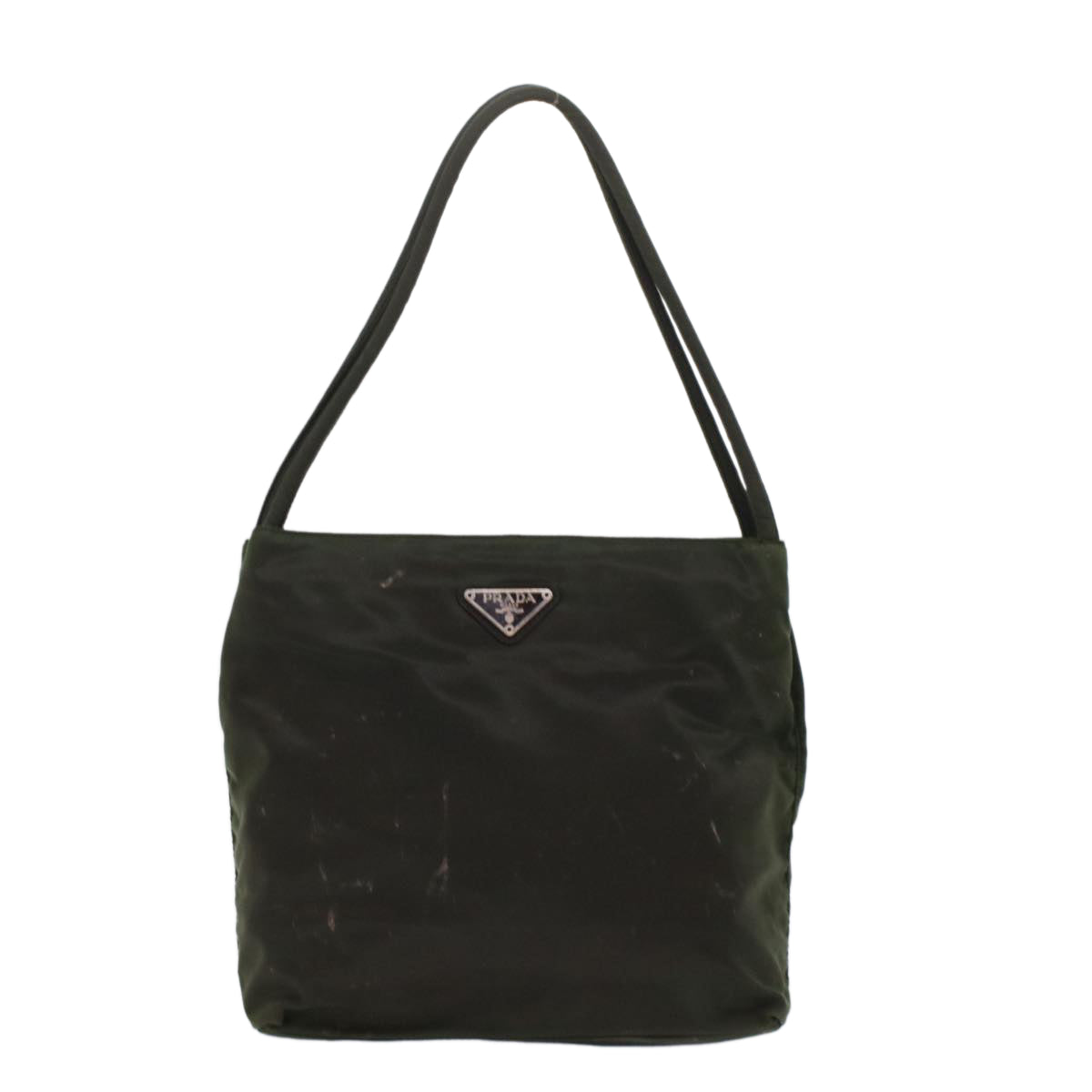 PRADA Tote Bag Nylon Green  49024