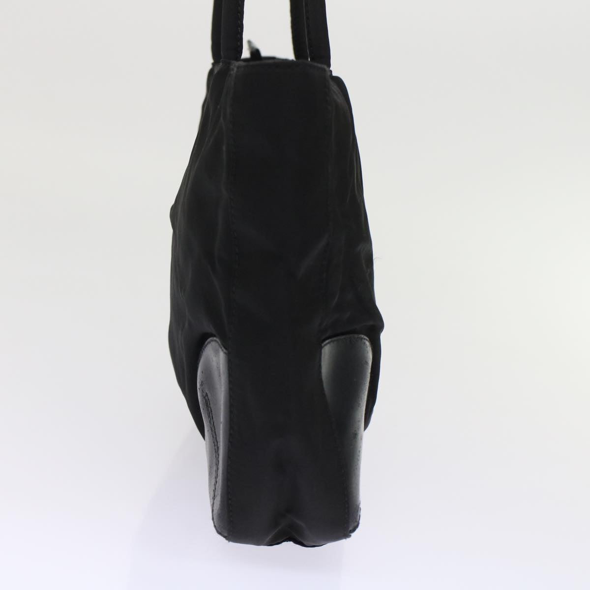 PRADA Hand Bag Nylon Black  49026