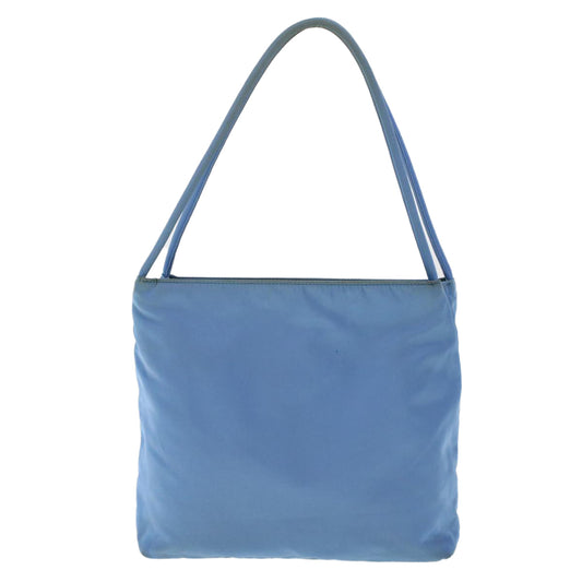 PRADA Hand Bag Nylon Light Blue  49028