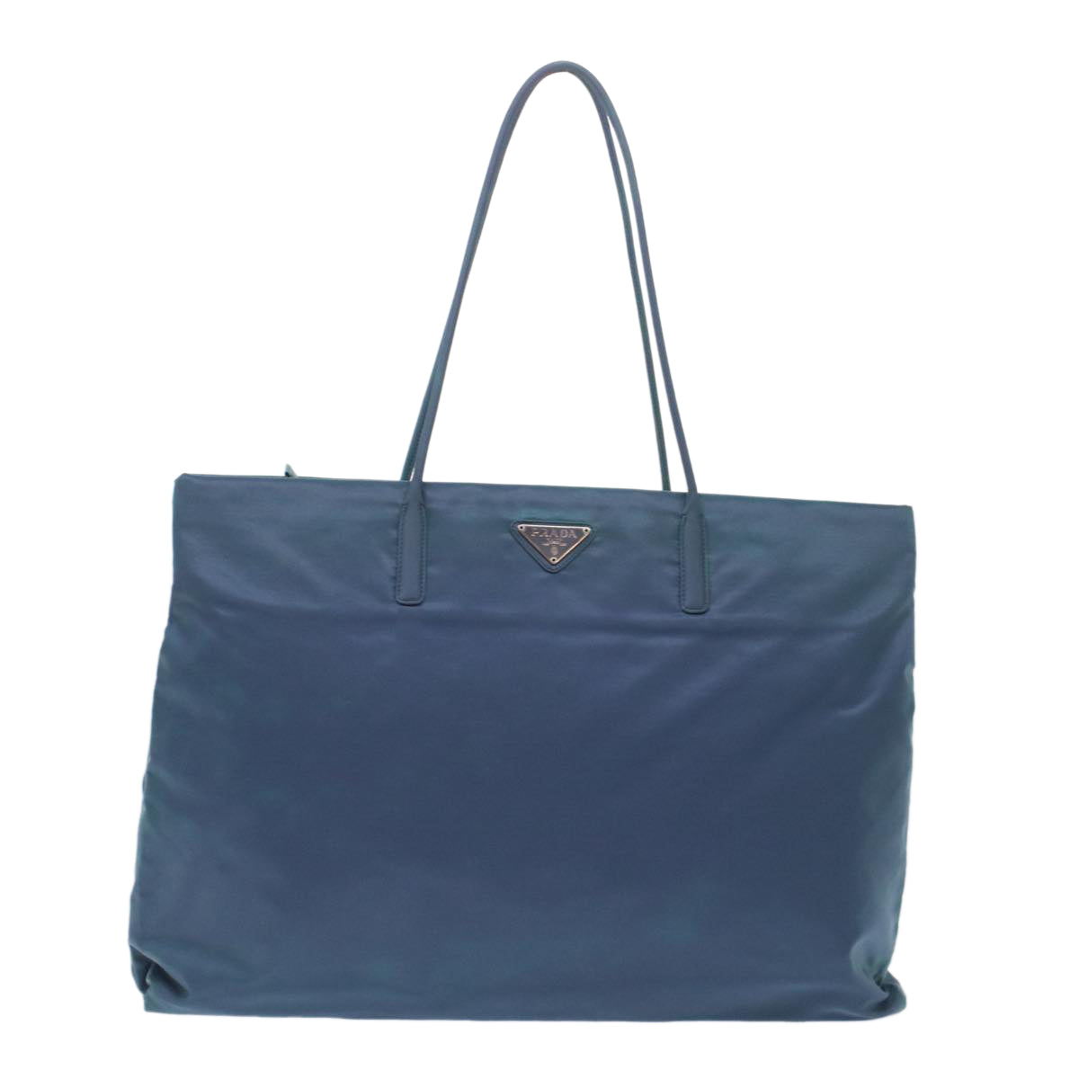 PRADA Tote Bag Nylon Light Blue  49034