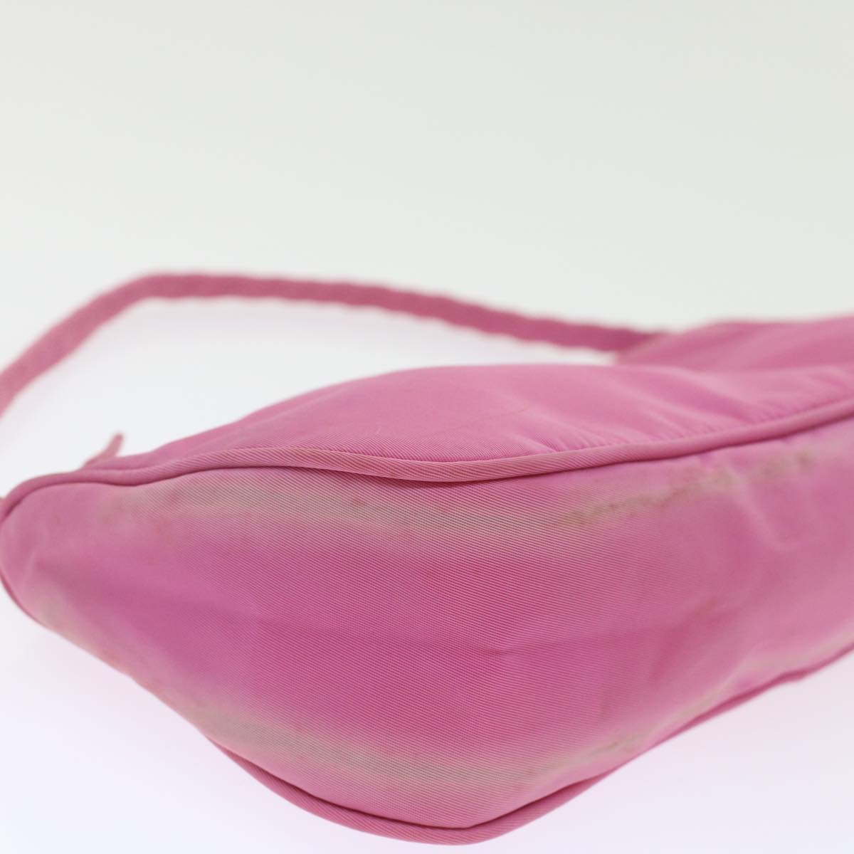 PRADA Accessory Pouch Nylon Pink  49322