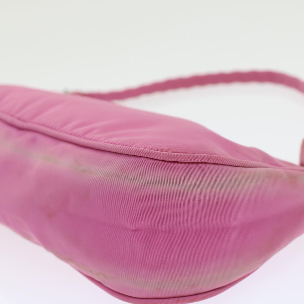 PRADA Accessory Pouch Nylon Pink  49322