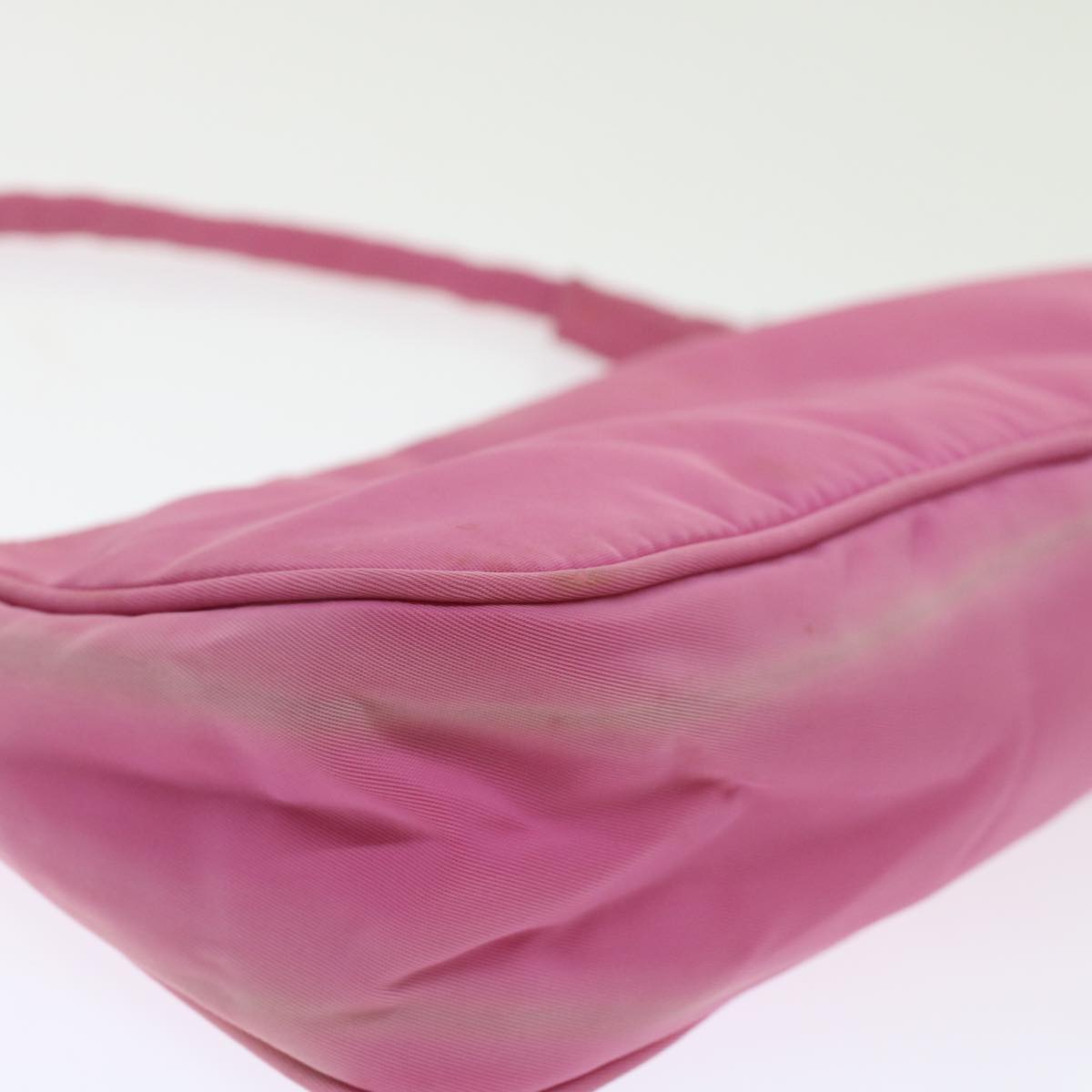 PRADA Accessory Pouch Nylon Pink  49322