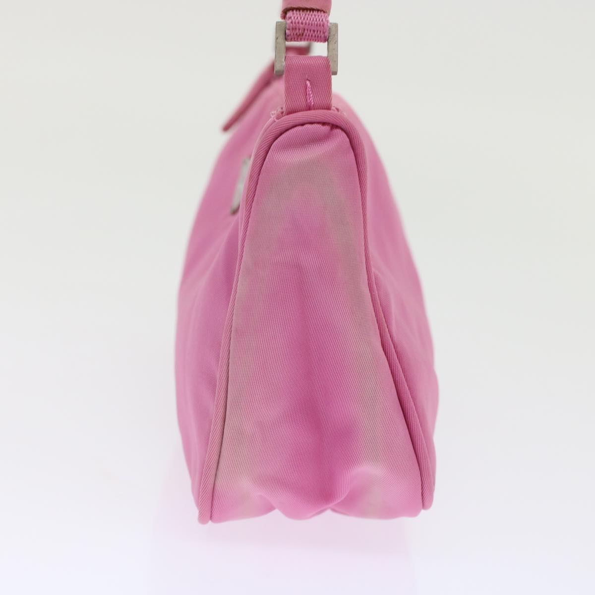 PRADA Accessory Pouch Nylon Pink  49322