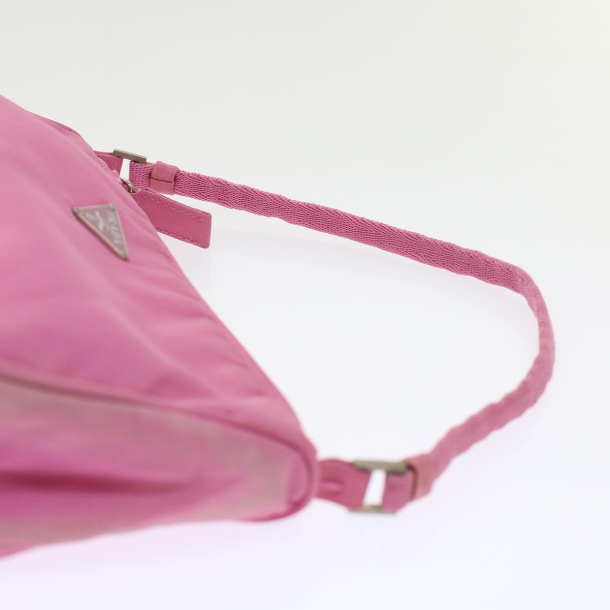 PRADA Accessory Pouch Nylon Pink  49322