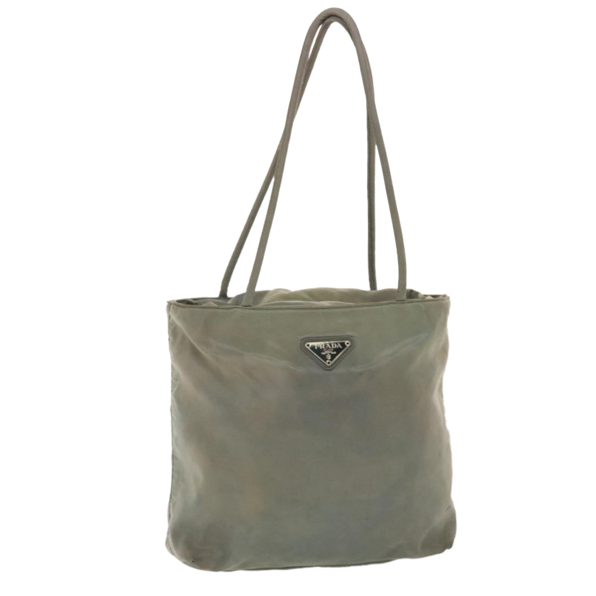 PRADA Tote Bag Nylon Khaki  49587