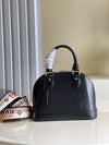LV Alma BB Monogram Blossoms Black For Women, Shoulder And Crossbody Bags 9.3in/23.5cm LV M59217