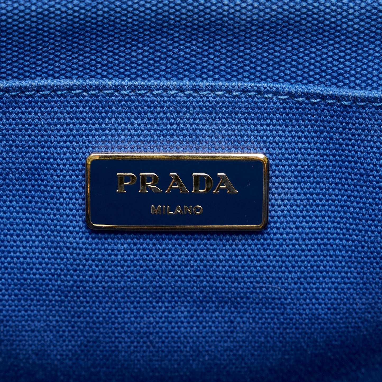 PRADA Canapa Logo Satchel