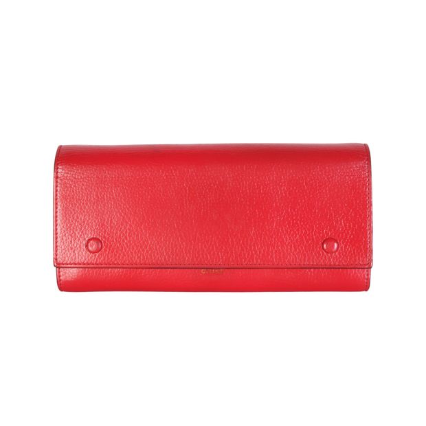 Celine Large Flap Multifunction Wallet