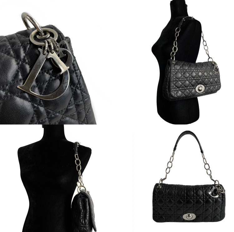 DIOR Lambskin Rendezvous Cannage Small