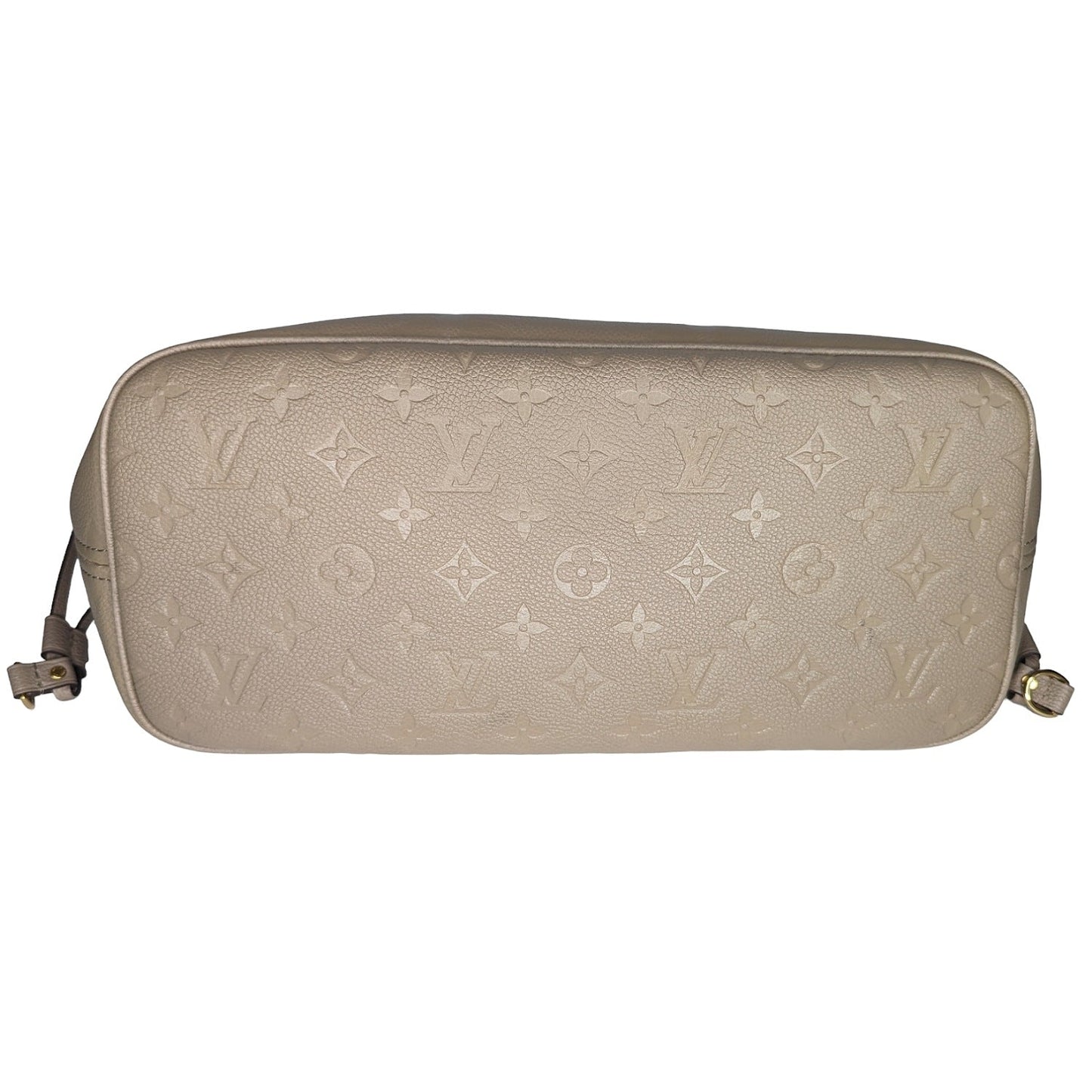 Louis Vuitton Turtledove Monogram Empreinte Neverfull MM Tote