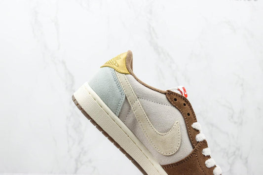 Designer Fragment x Travis Scott x Air Jordan 1 Low DV1312-200