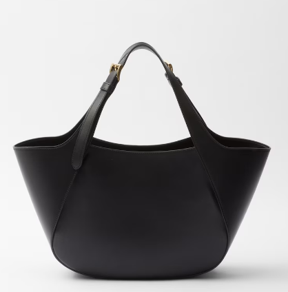 Prada medium leather tote bag