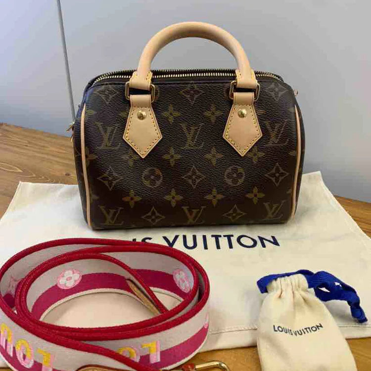 Louis Vuitton Speedy Bandoulière 20 handbag, brown, leather