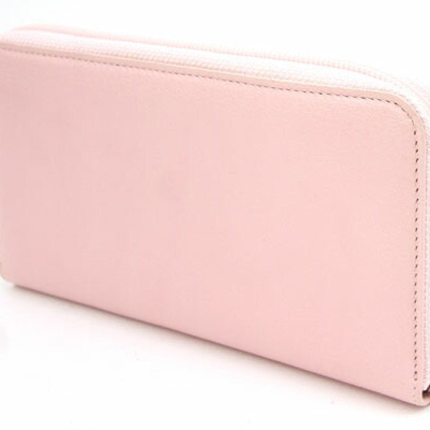 Chanel Pink Leather Camellia wallet accessories