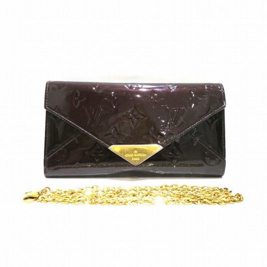 Louis Vuitton Bordeaux Patent leather Sarah wallet accessories