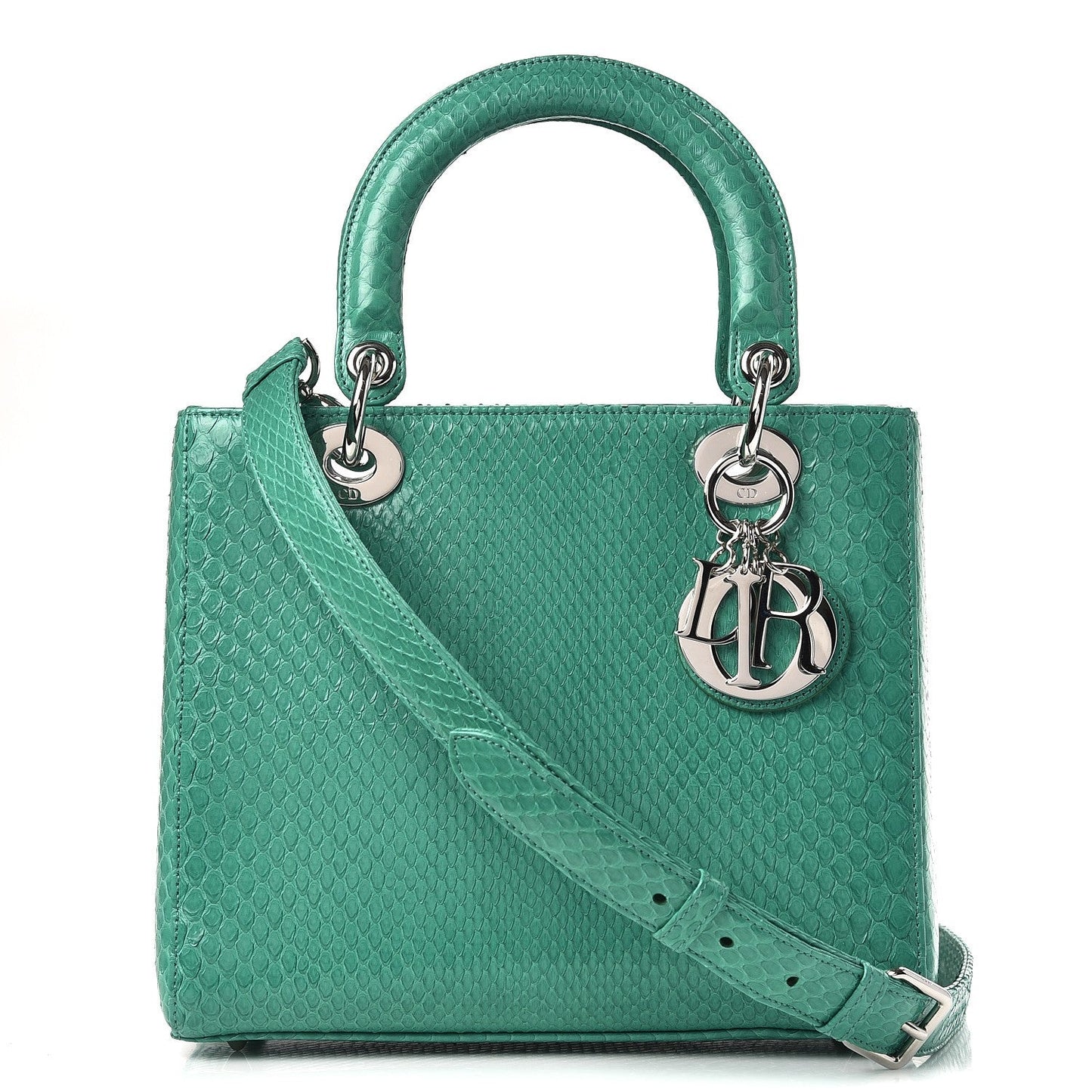 Dior Lady Dior Python Medium Lady Dior- Green