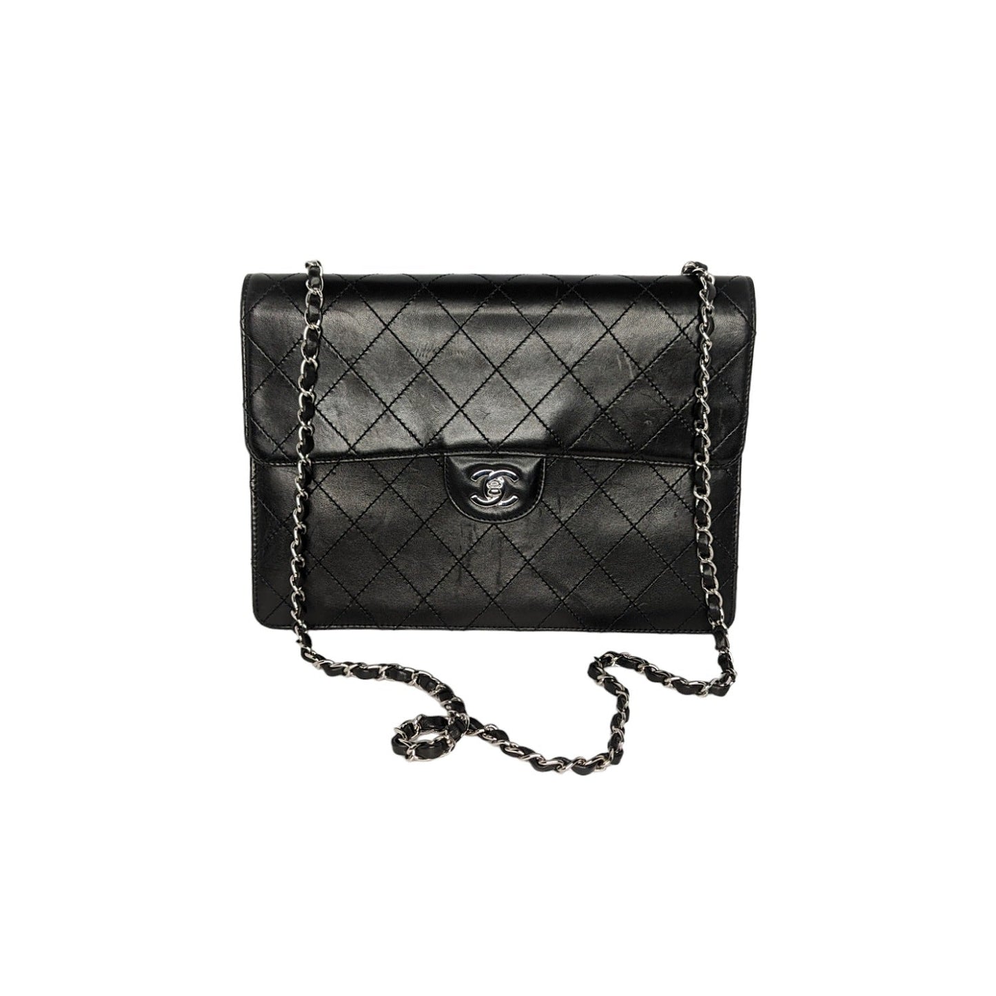 Chanel bags Vintage Square Classic Single Flap Bag Lambskin