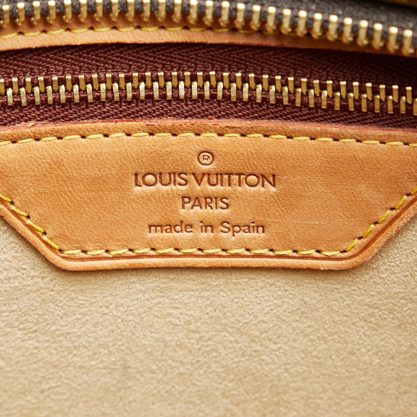 Brown Louis Vuitton Monogram Luco Tote