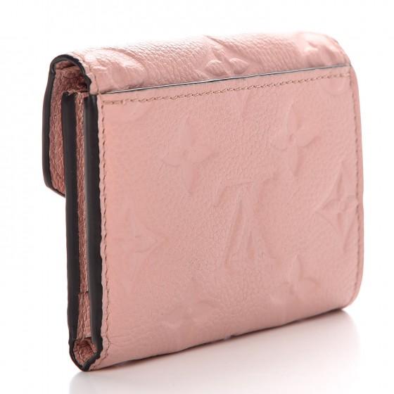 Louis Vuitton Zoé Wallet Monogram Empreinte Rose Poudre