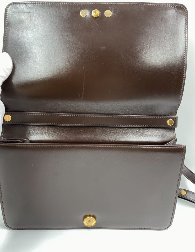 Vintage Christian Dior Brown Bag