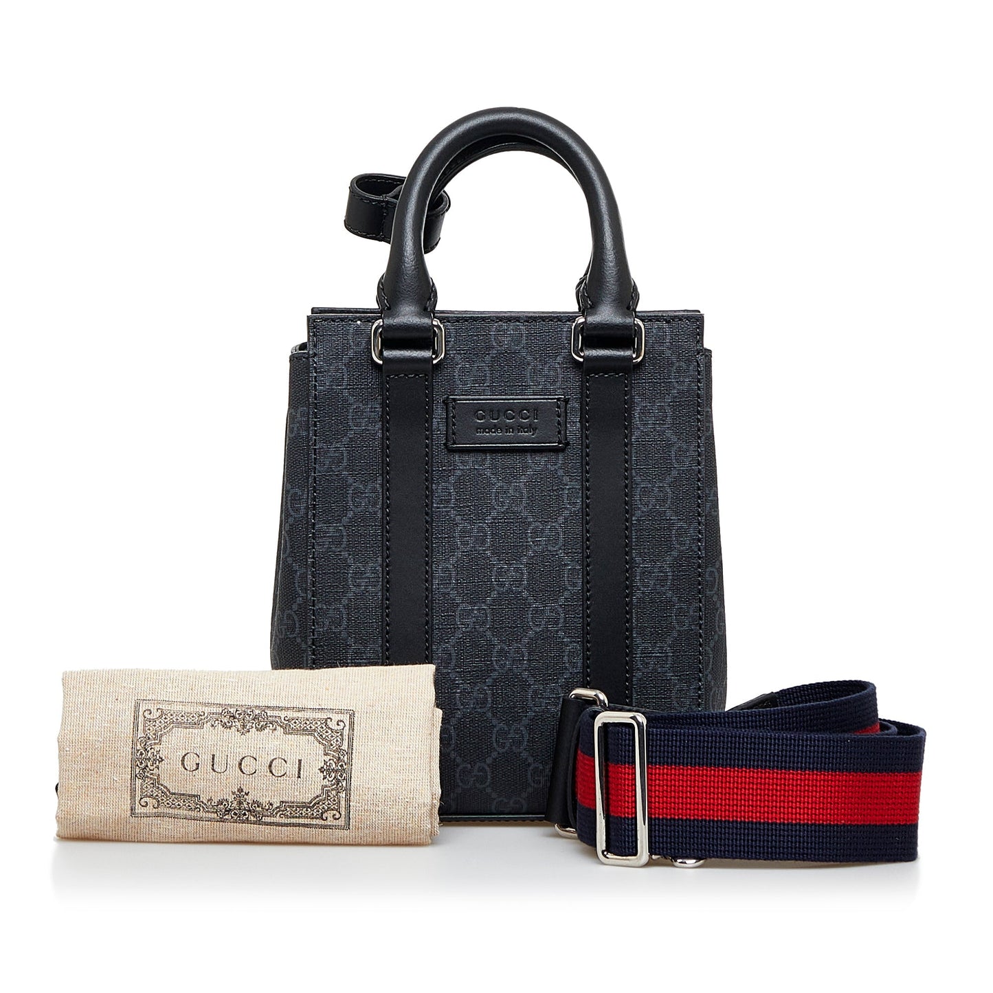 GUCCI Mini GG Supreme Tote Satchel