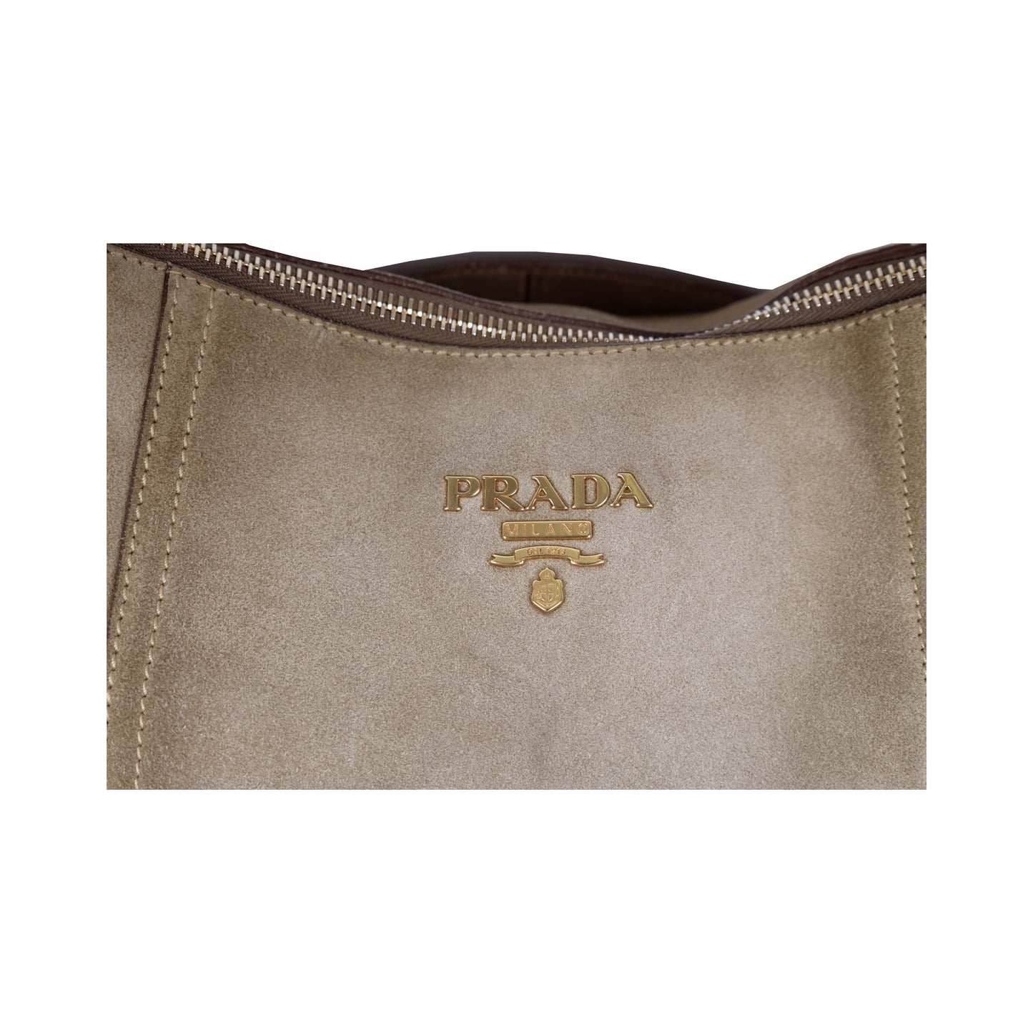 PRADA Prada Antik Cervo Hobo Bag