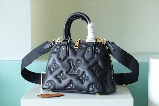LV Alma BB Bag Handbags, Shoulder and Cross Body Bags For Women In Black 9.6in/25cm LV M59793