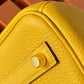 HM Birkin Nata Swift Yellow For Women Gold Toned Hardware 10in/25cm