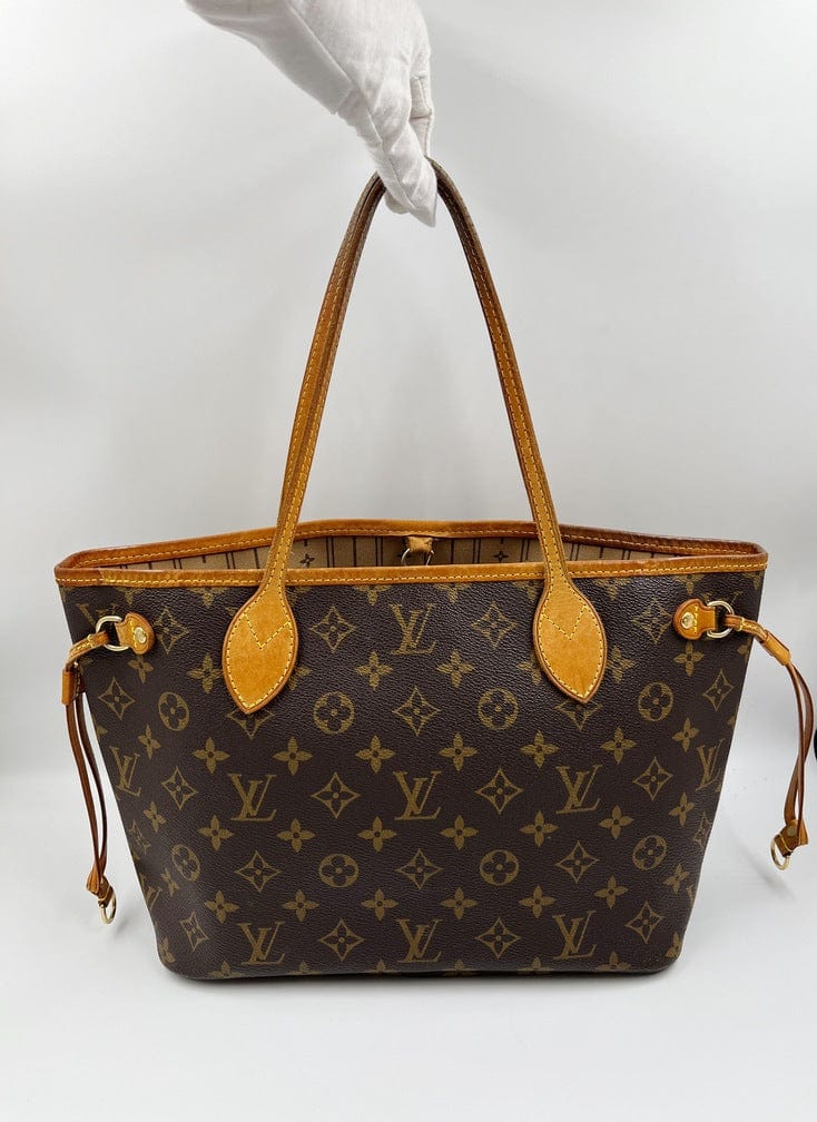 Louis Vuitton Neverfull PM Tote Bag in Classic LV Monogram Canvas