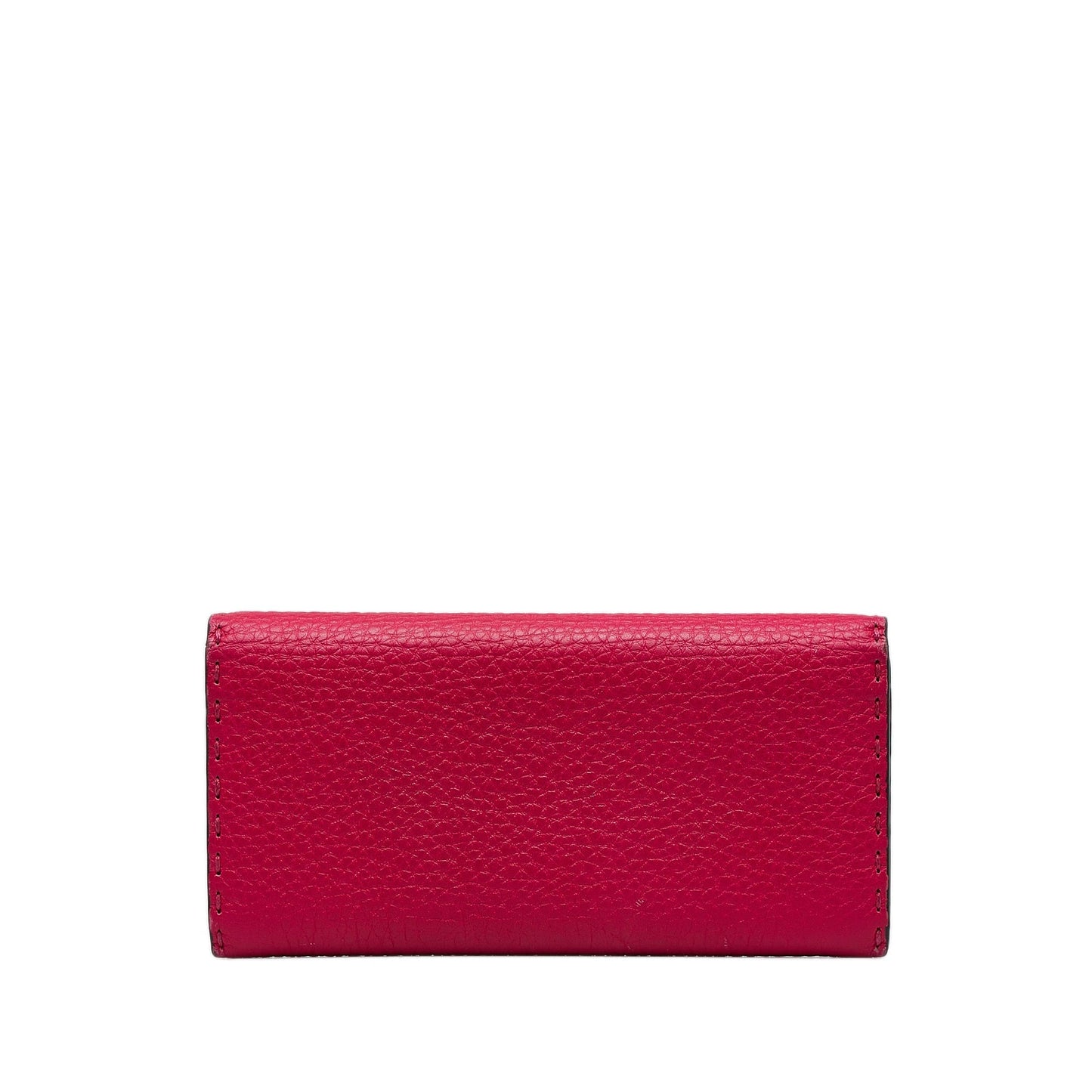 FENDI Selleria Leather Long Wallet Long Wallets