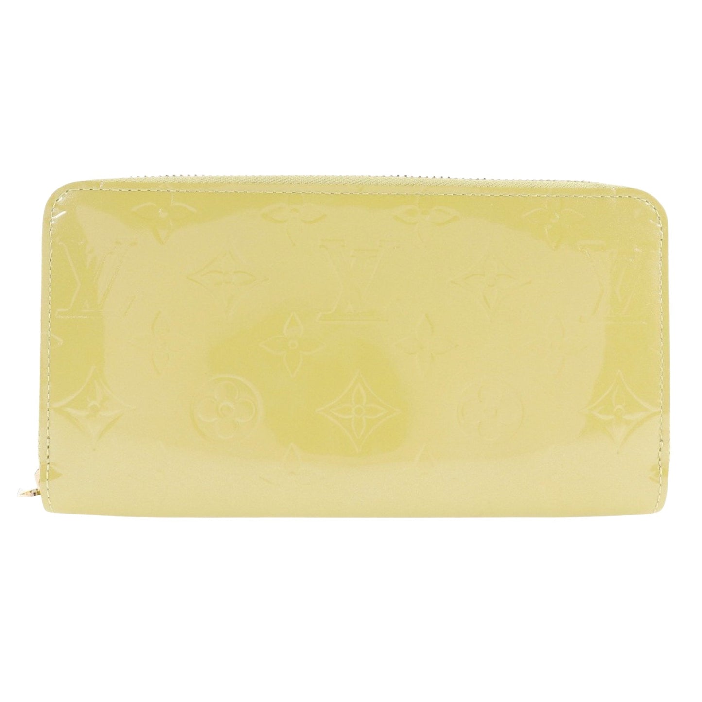 Louis Vuitton Yellow Canvas Portefeuille zippy wallet accessories