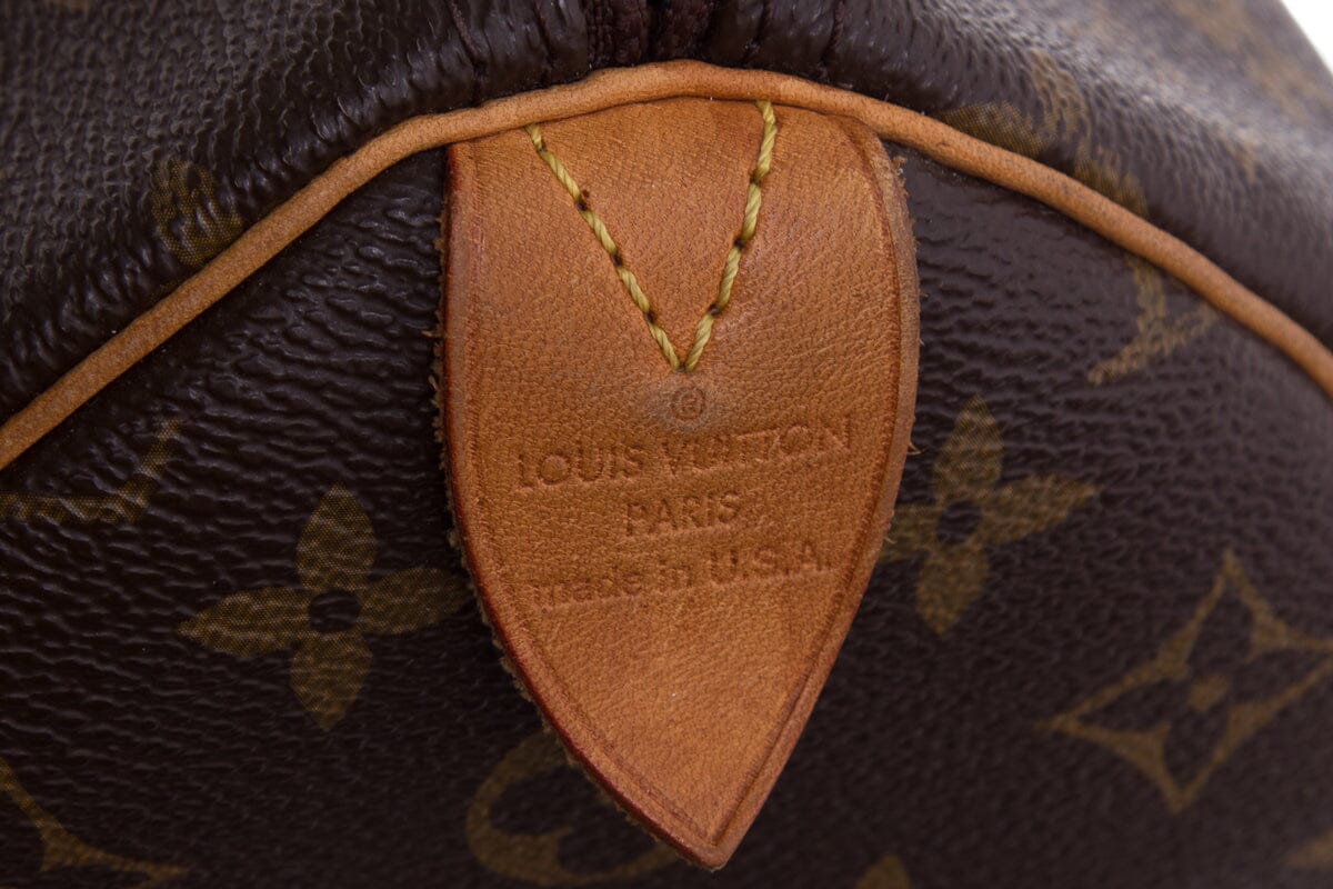 Louis Vuitton Vintage '10 Speedy Monogram Handbag