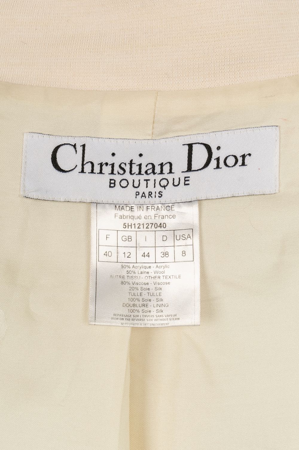 Manteau Christian Dior 2005