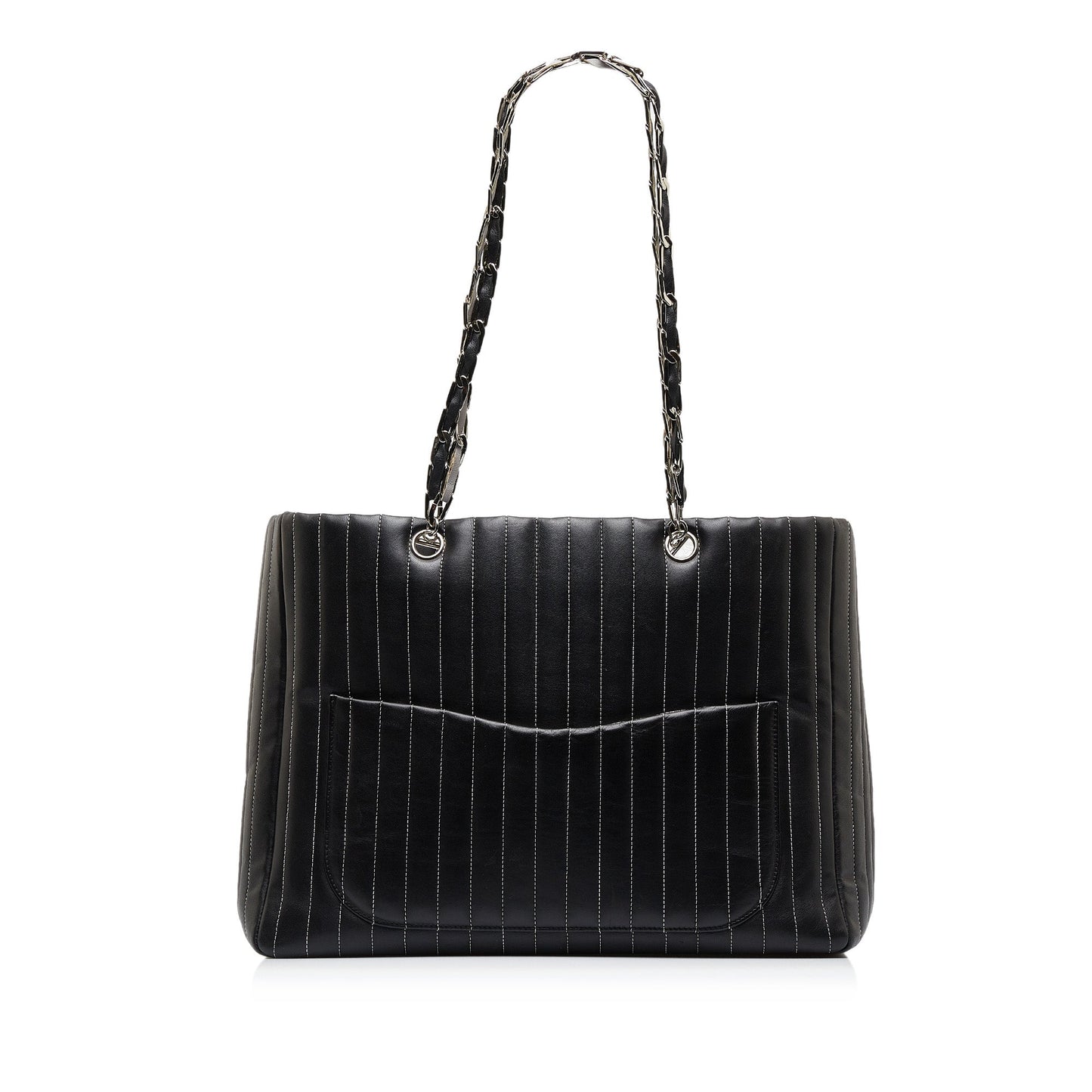 Black Chanel CC Mademoiselle Ligne Tote