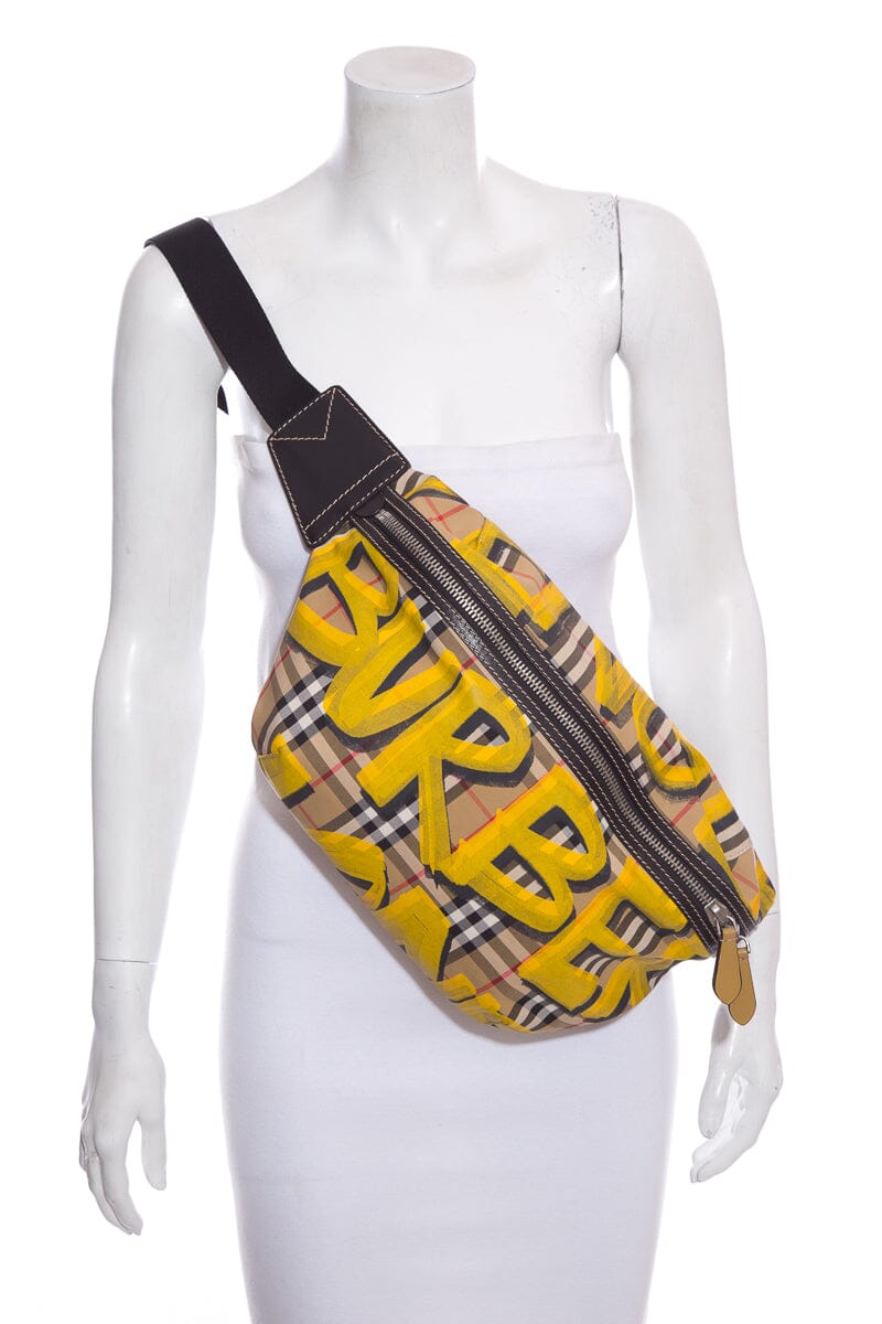 BBR Yellow Multi Waist Bag