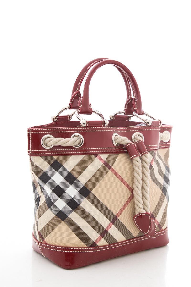 BBR Red & Beige Nova Tote