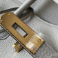 HM Birkin White For Women Gold-Toned Hardware 11in/30cm