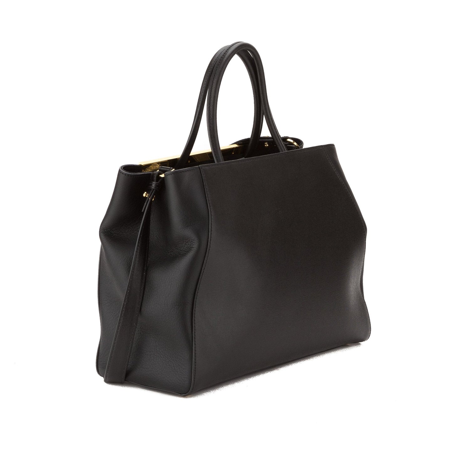 Fendi Black 2Jours Tote Bag (Indistinguishable)